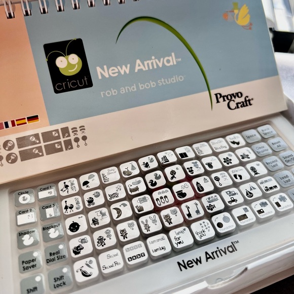 Used - Cricut Cartridge - New Arrival Shapes and Forms - Picture 2 of 3